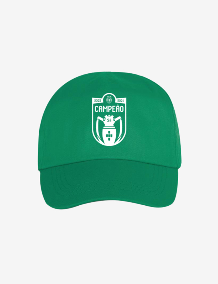 Boné Sporting Campeão 2023-24 Verde