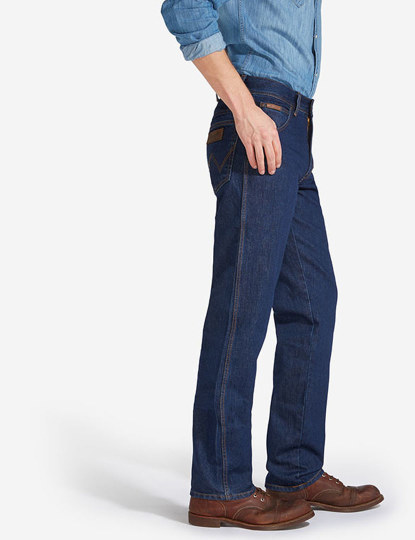 Calças Ganga Homem Texas Regular Azul