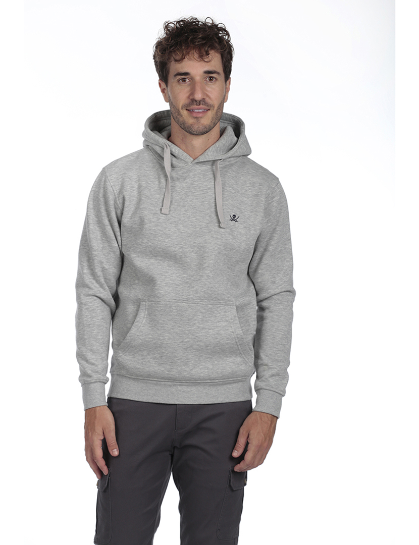Hoodie Homem Cinzento