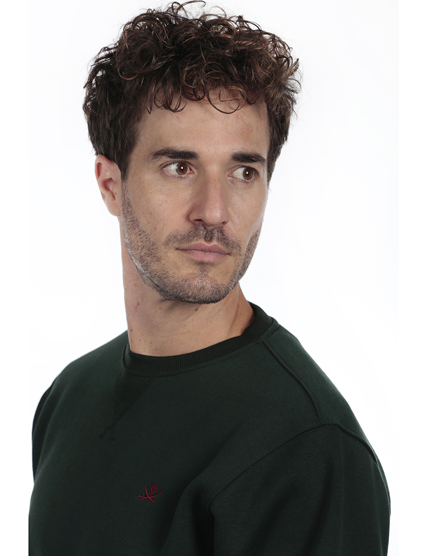 Sweatshirt Homem Verde