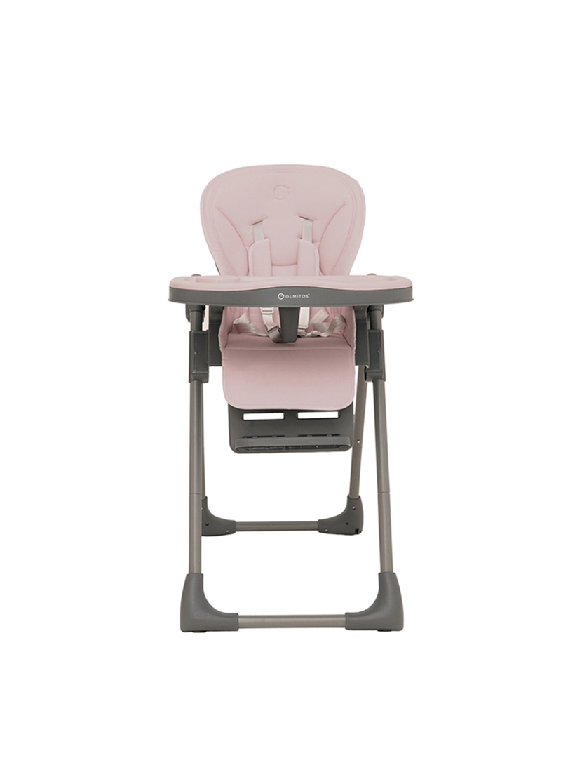 Cadeira Alta com Posições Rosa