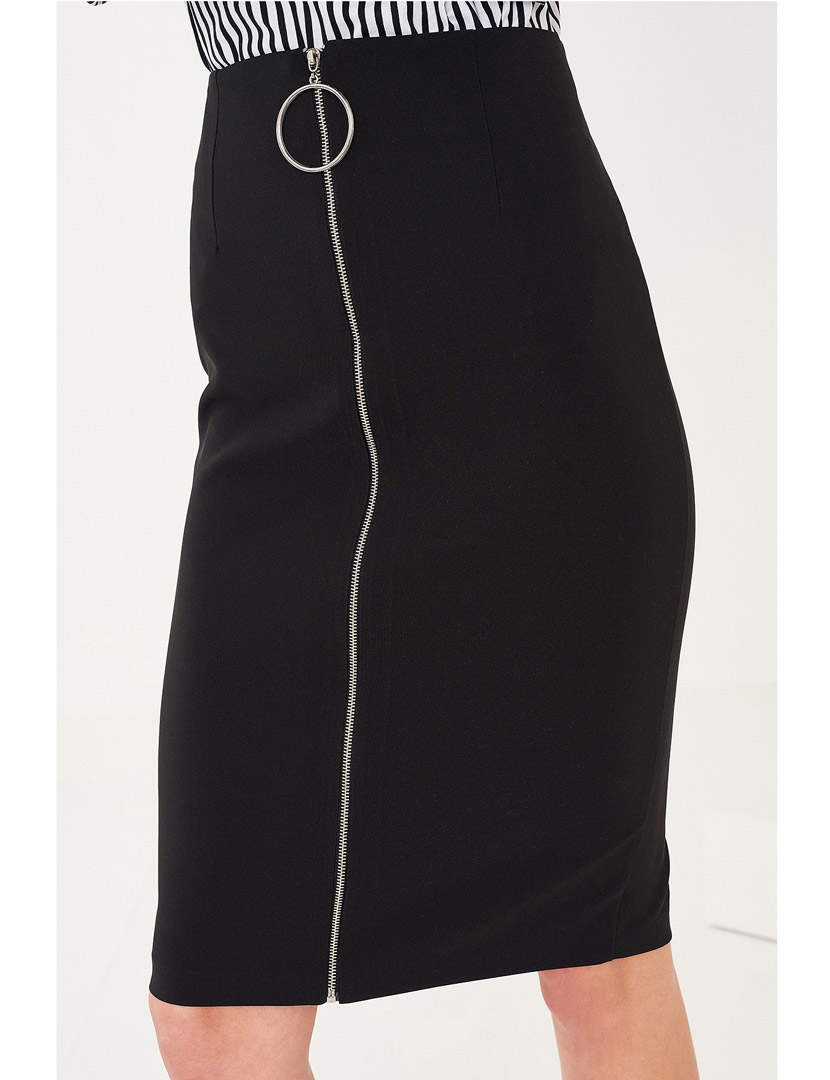 Saia Tubo Senhora Preto