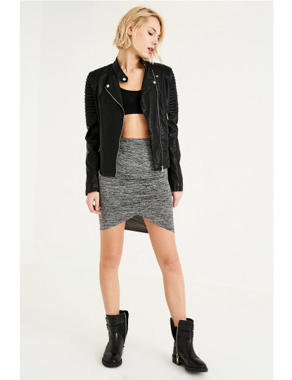 Saia Curta Senhora Cinzento