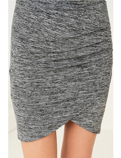 Saia Curta Senhora Cinzento