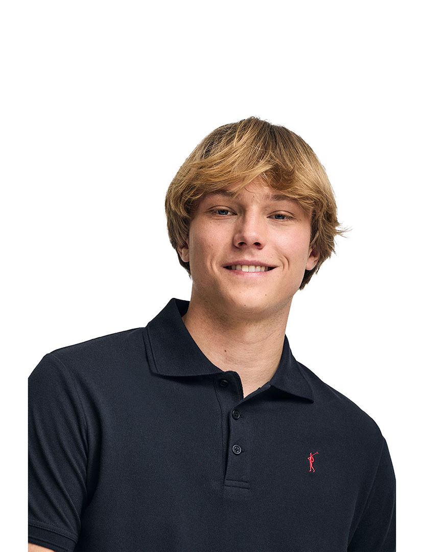 Pólo Rigby Go Ss Vn Azul Marinho