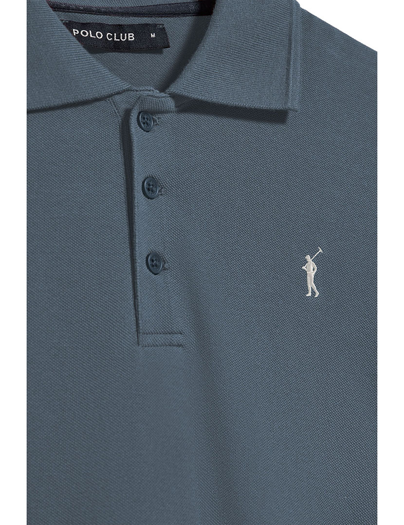 Pólo Rigby Go Ss Vn Azul Denim