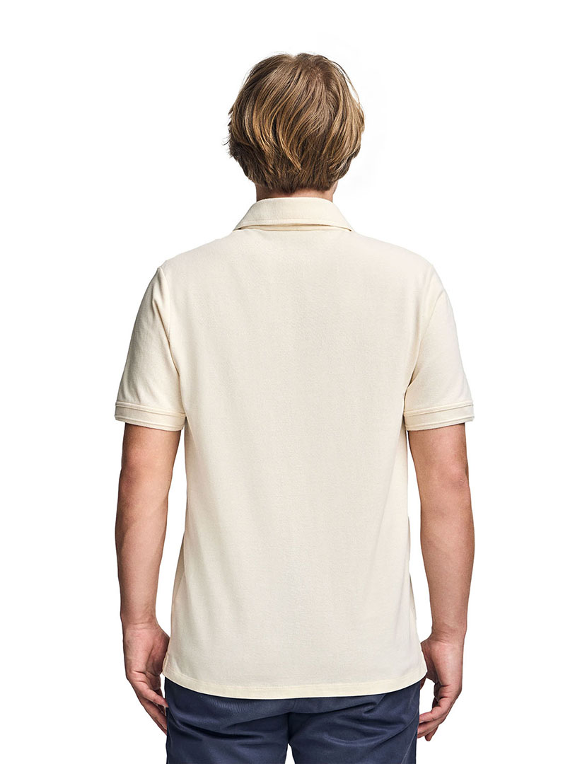 Pólo Rigby Go Ss Vn Ecru