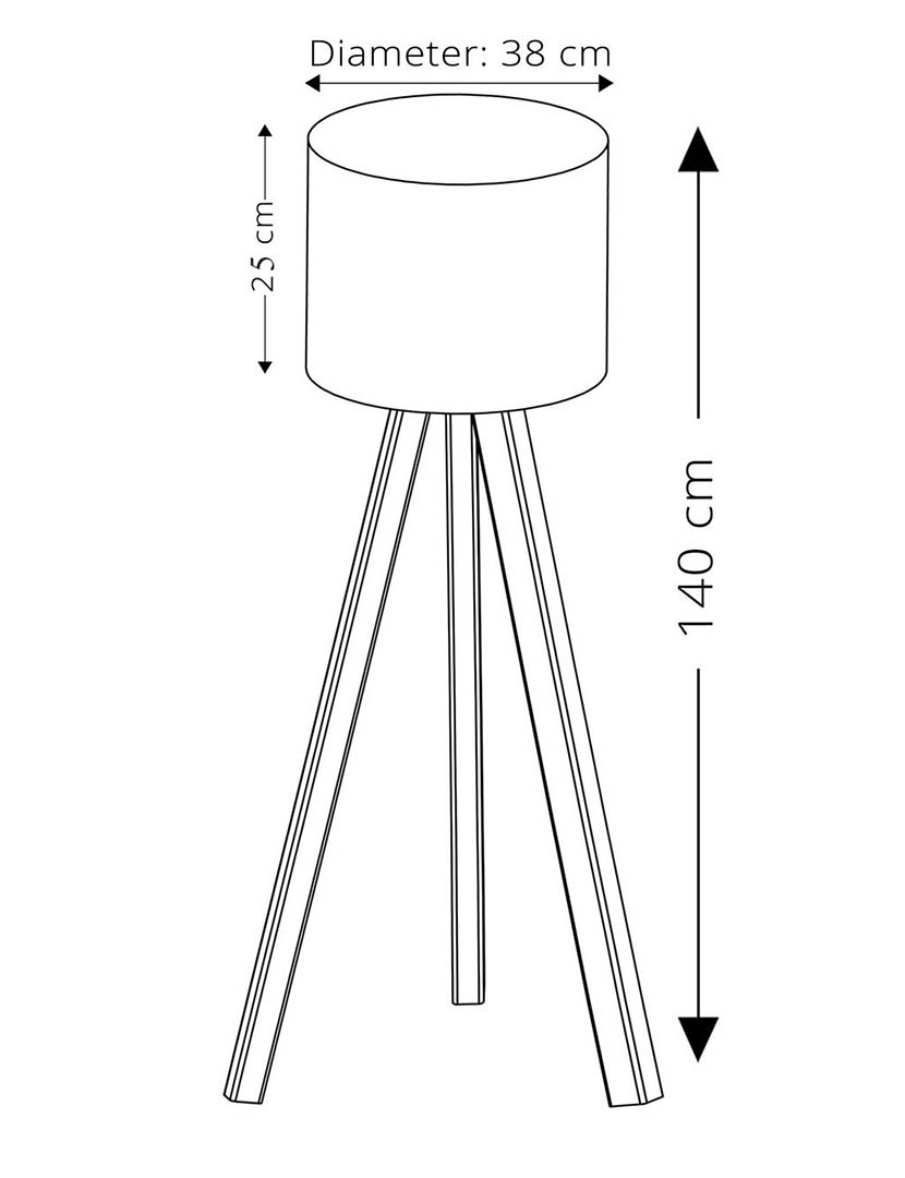 Candeeiro Chão AYD-1667