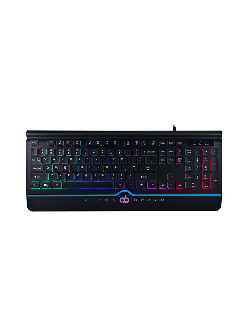 Teclado Gaming Alpha Bravo Gk1 Usb