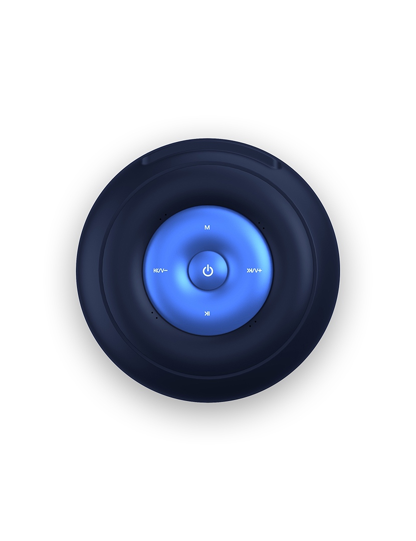 Coluna Bluetooth Mz-S Azul