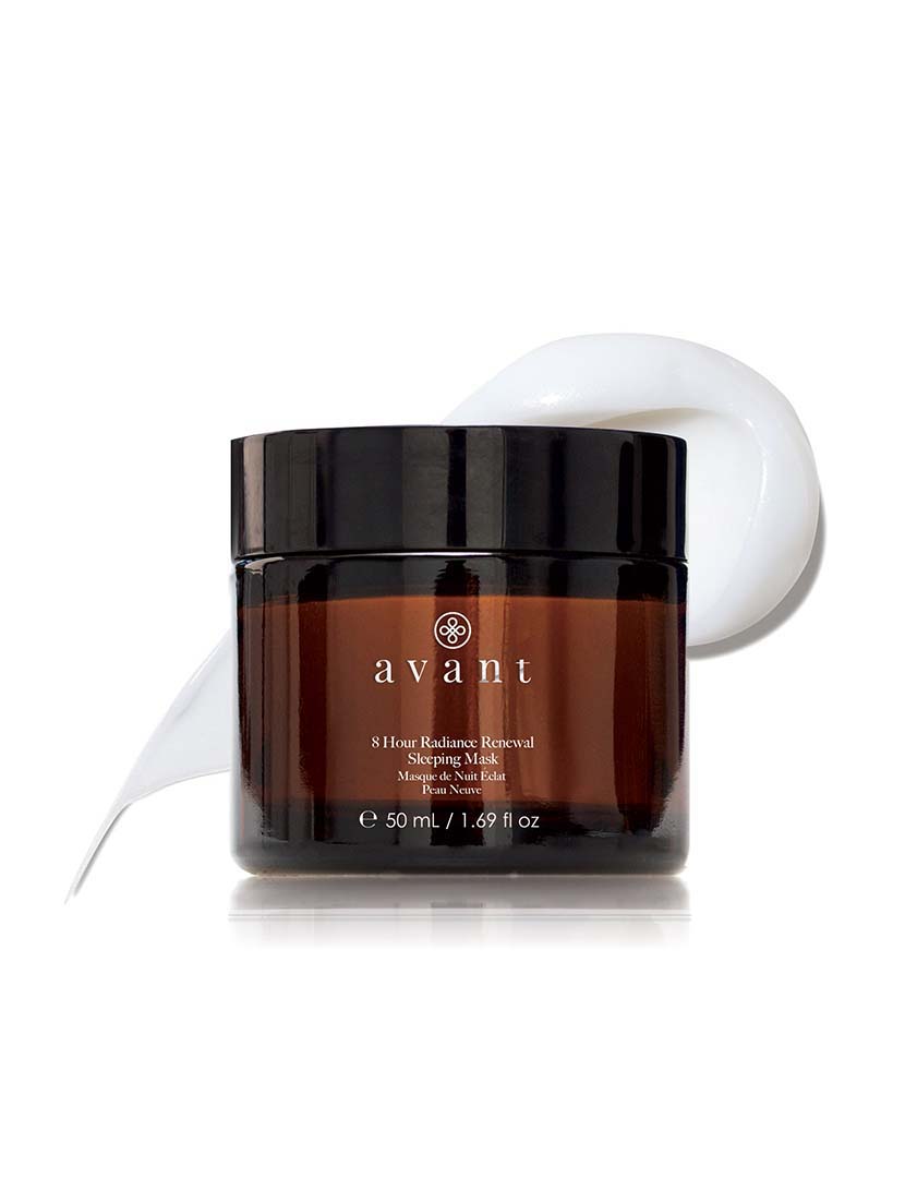 Máscara noturna de 8 horas para renovação da radiância