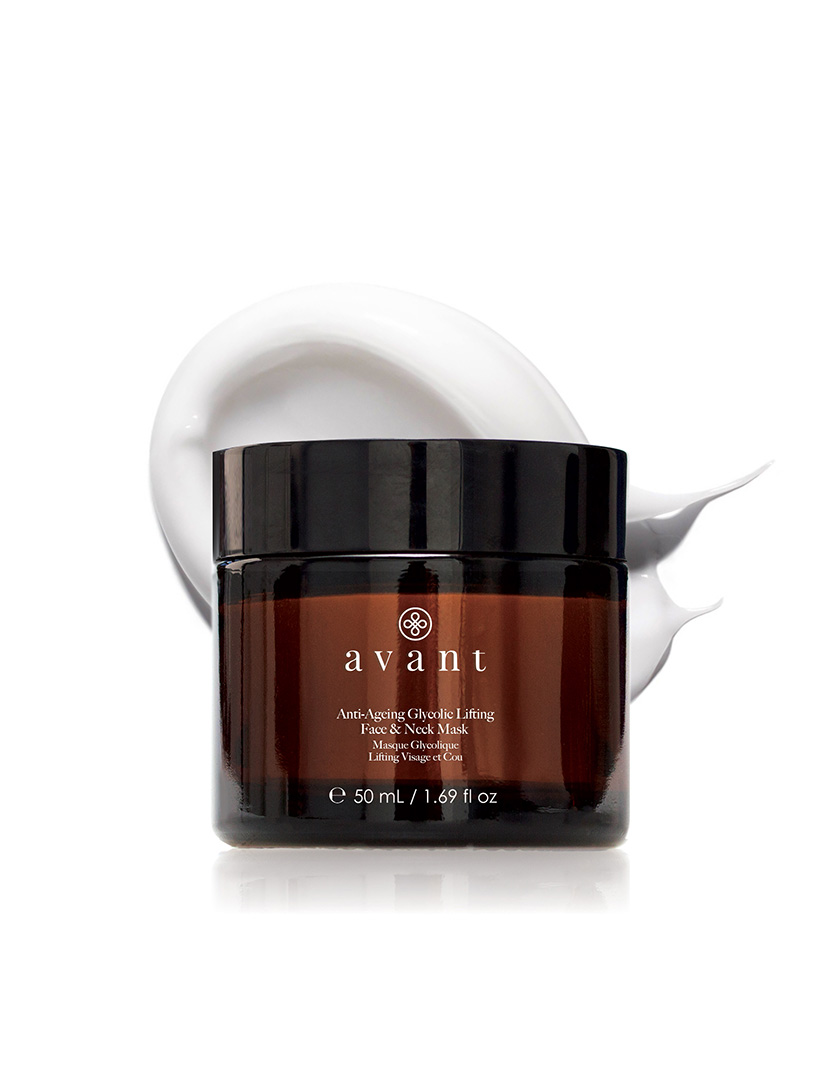 Máscara Anti-Envelhecimento para Lifting Glicólico para Rosto e Pescoço