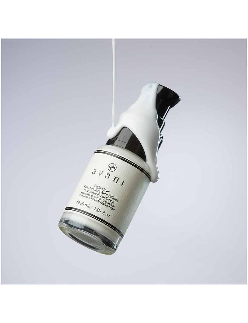 Sérum Facial Hialurónico Retexturante e Antioxidante de Oito Horas