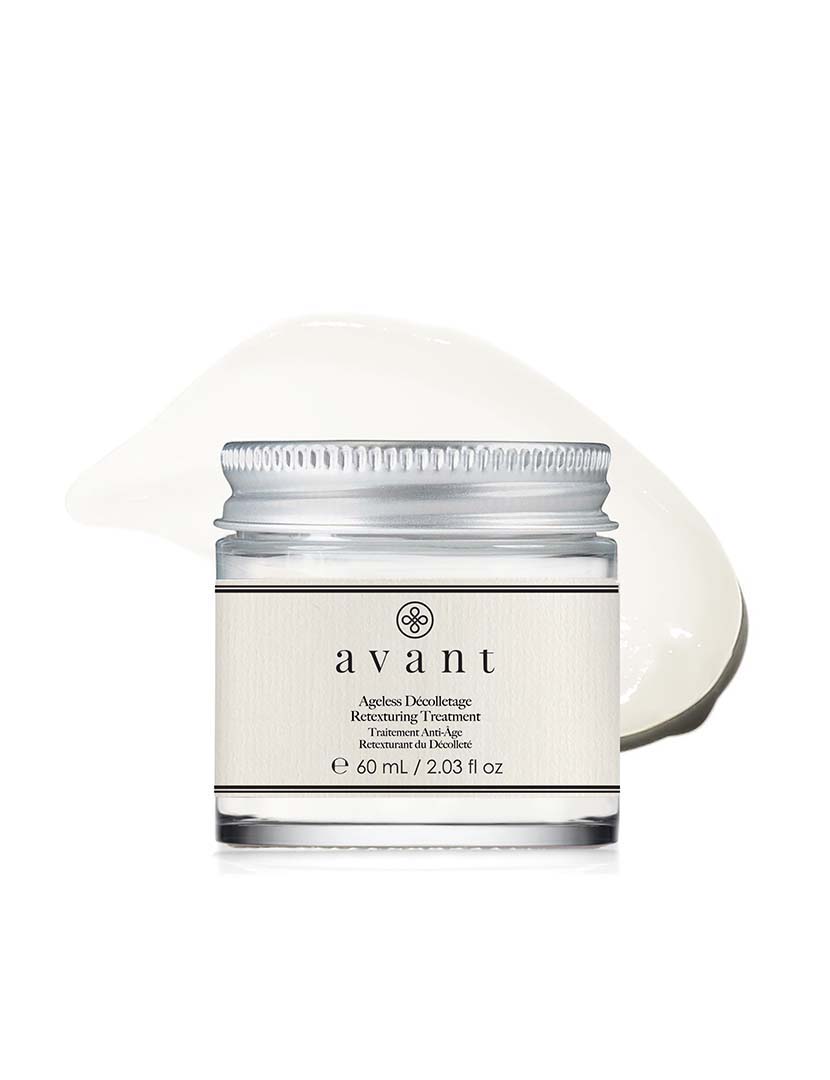 Tratamento antienvelhecimento para decote