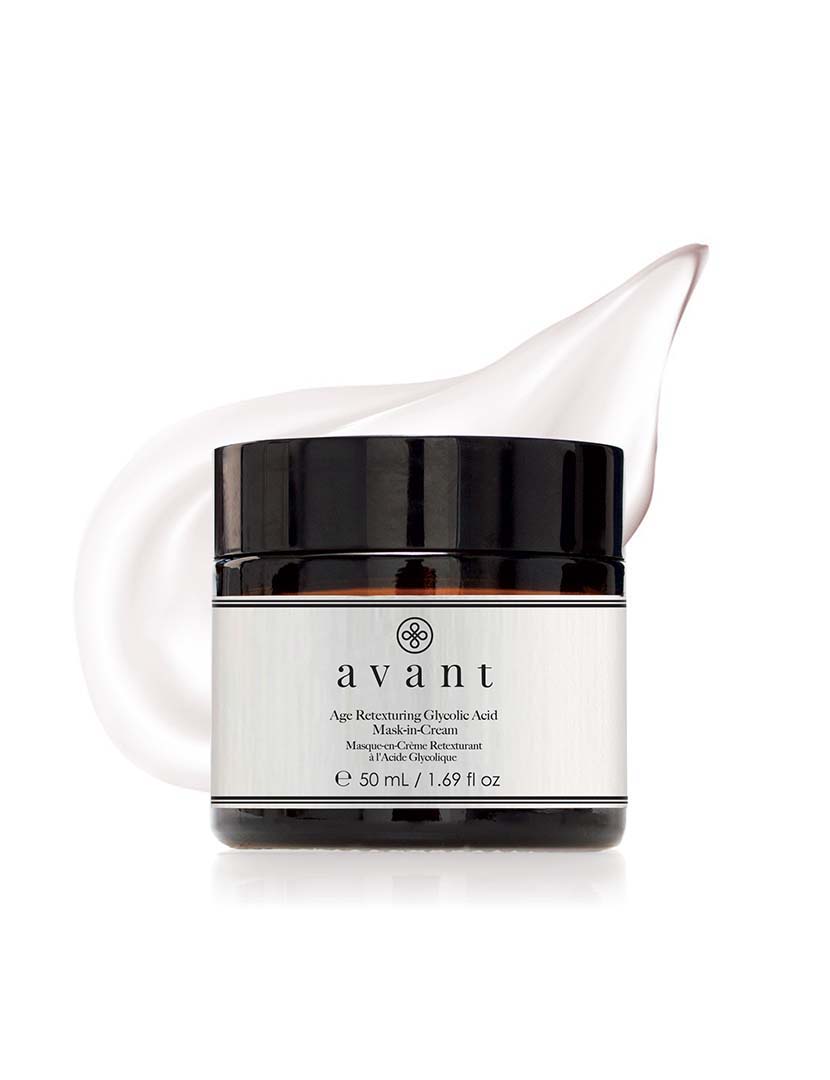 Máscara em Creme Antienvelhecimento de Ácido Glicólico Retexturizante