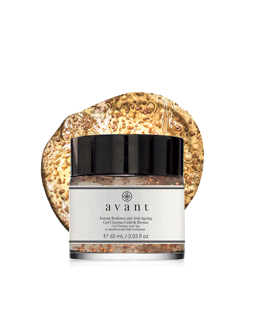 Gel bronzeador luminoso e antienvelhecimento