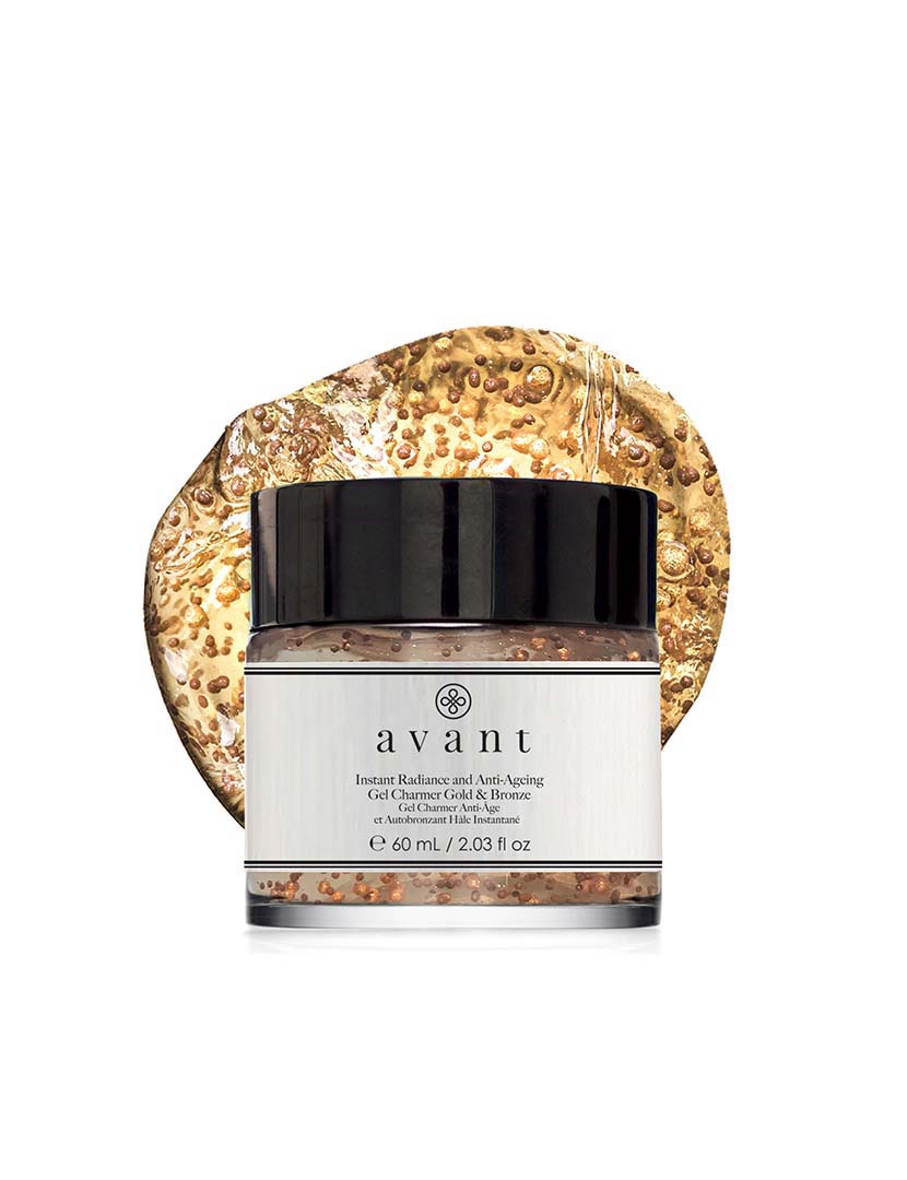 Gel bronzeador luminoso e antienvelhecimento