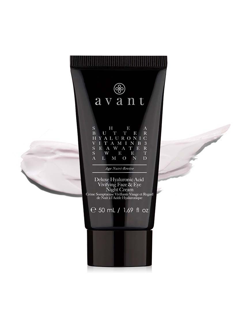 Discovery Edit - Creme Noturno Deluxe com Ácido Hialurónico para Rosto e Olhos