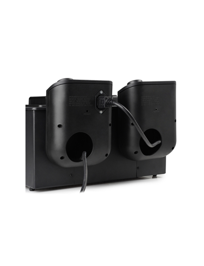 Fritadeira Preta Dupla 2x3L Inox Preto 