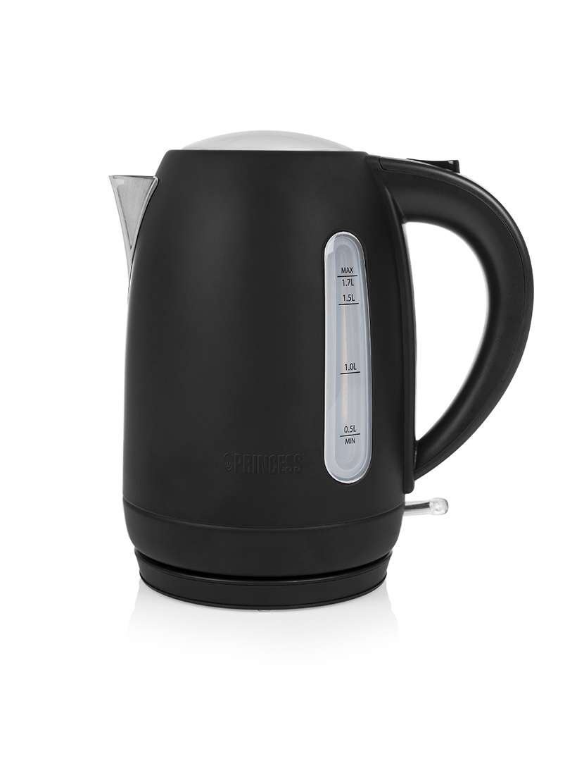 Jarro Elétrico Inox Preto 1,7L 