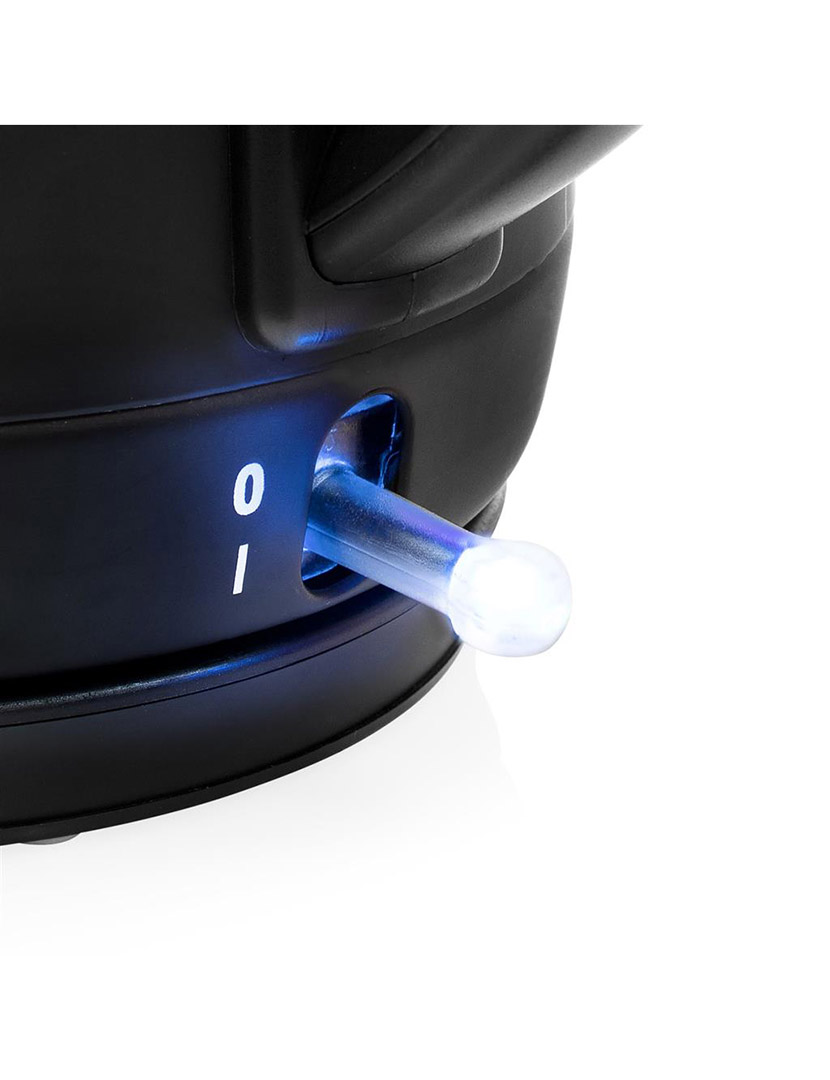 Jarro Elétrico Inox Preto 1,7L 