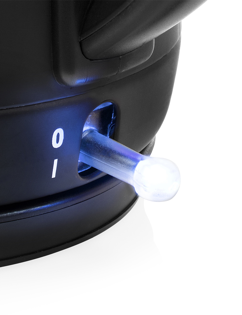 Jarro Elétrico Inox Preto 1,7L 