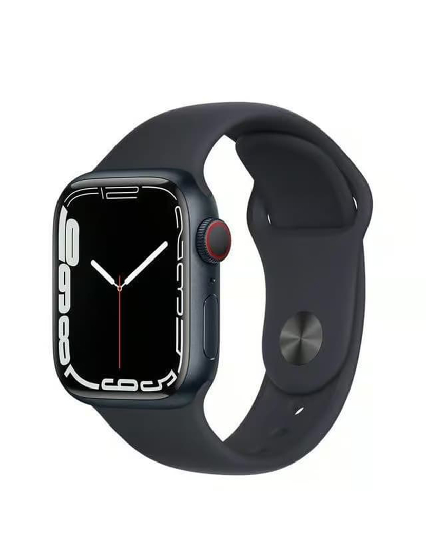 Apple Watch Series 7 45mm GPS + Cellular Aluminum Case Grau B