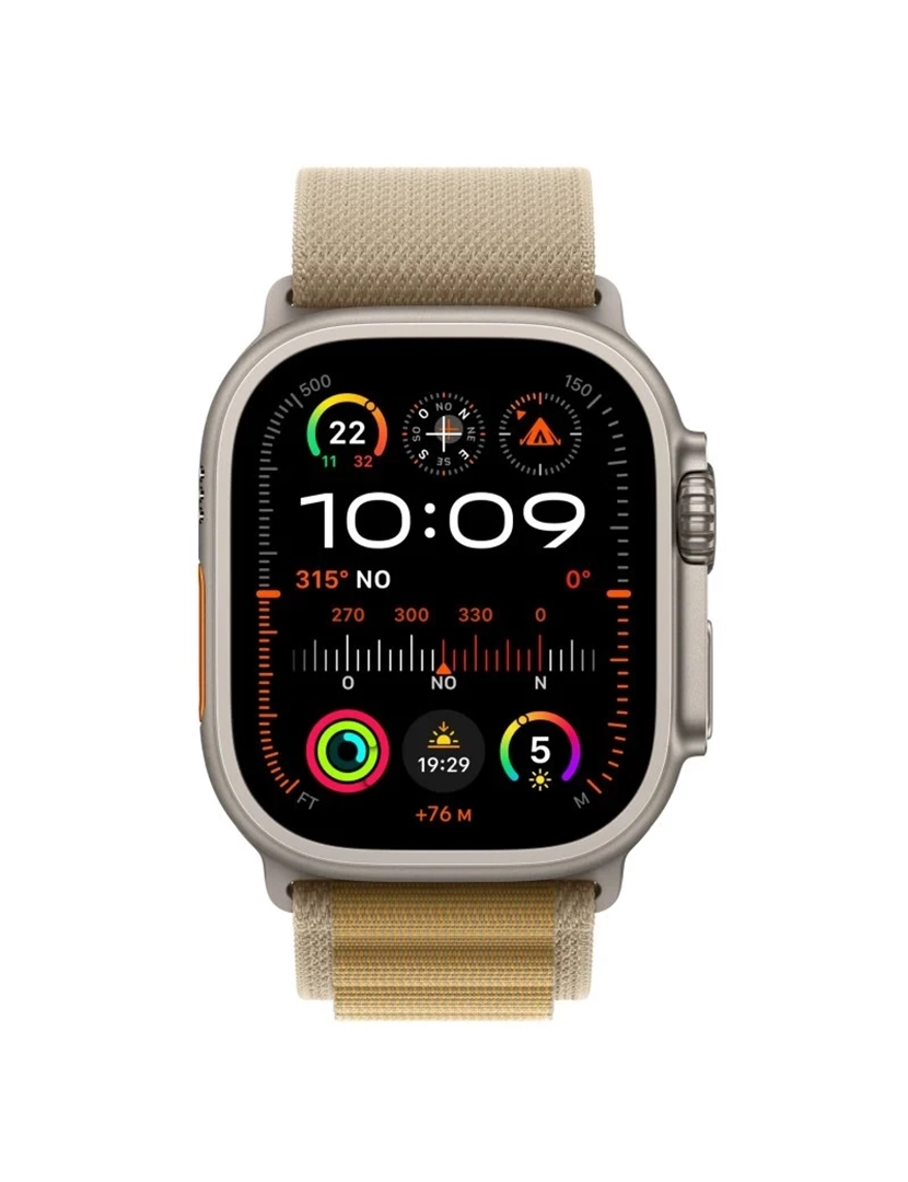 Watch Ultra 2 49mm GPS+Cellular Titanium Case - Grau AA