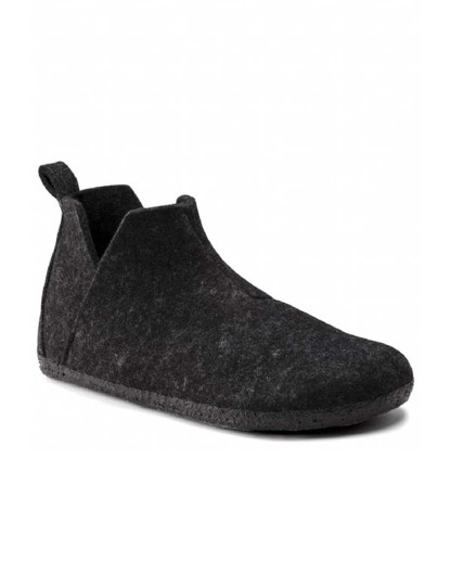 Pantufas Bota Mulher Preto