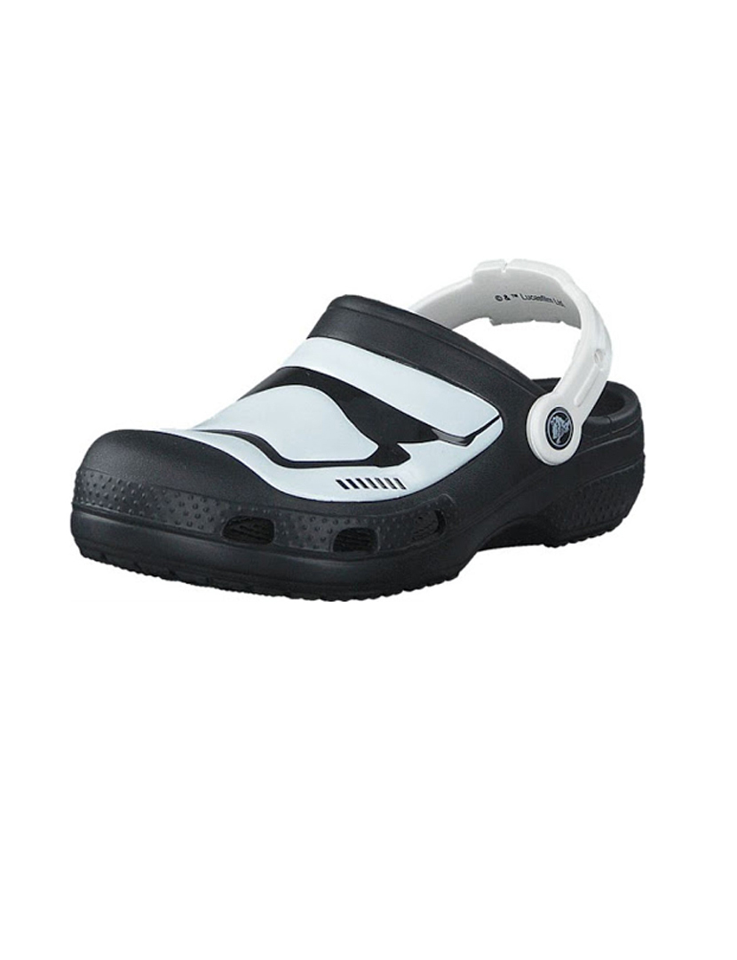 Crocs Menino Preto e Branco