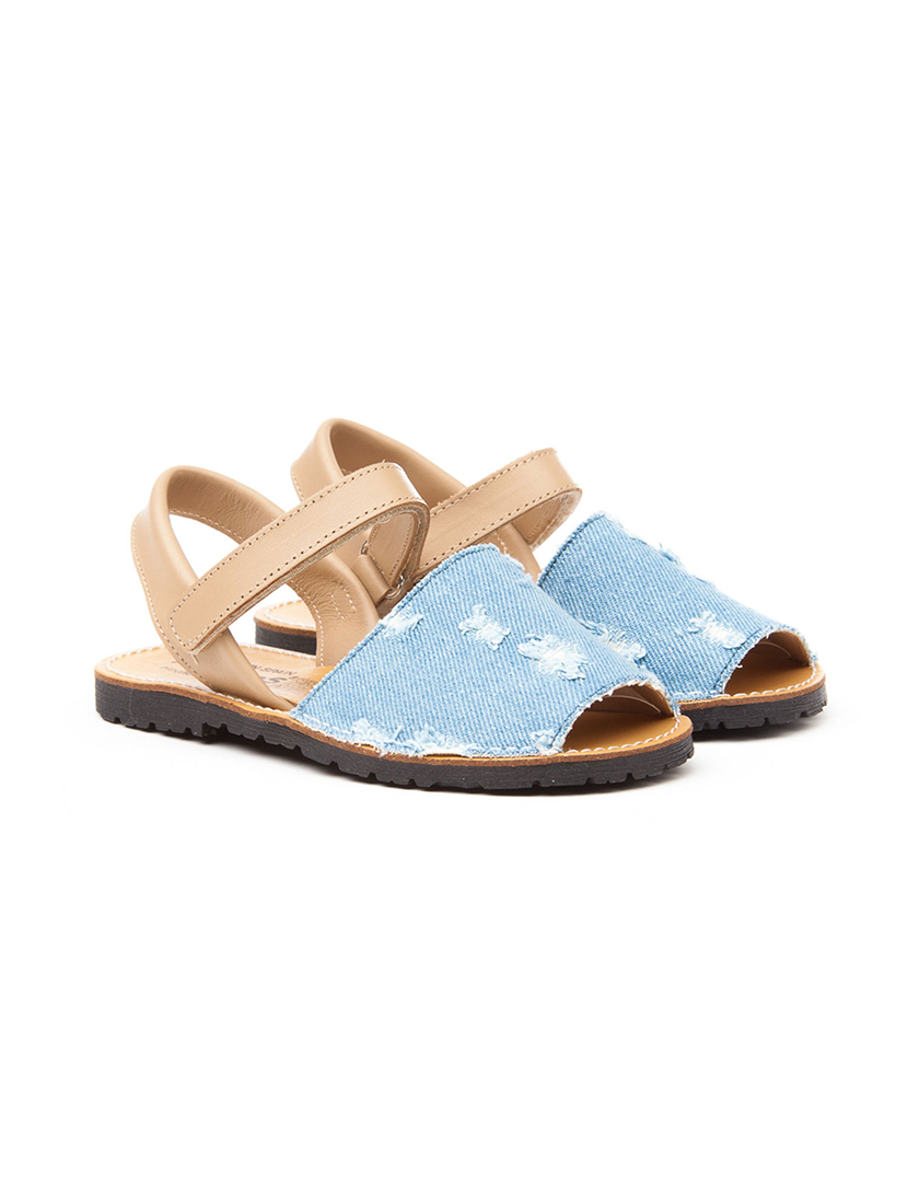 Menorquinas Criança Azul