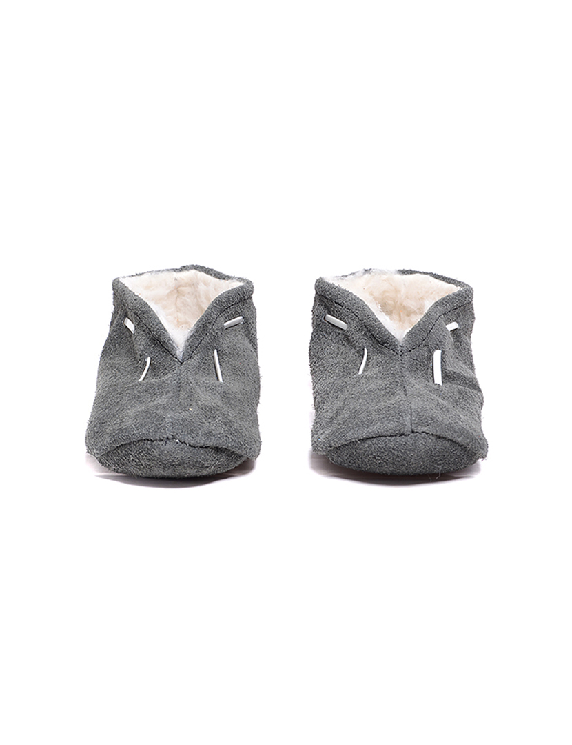 Babuchas Criança Cinzento