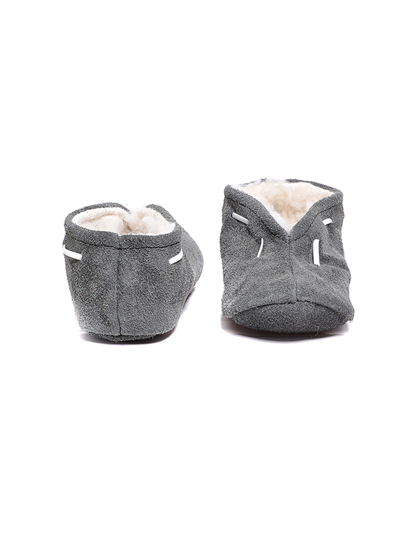 Babuchas Criança Cinzento