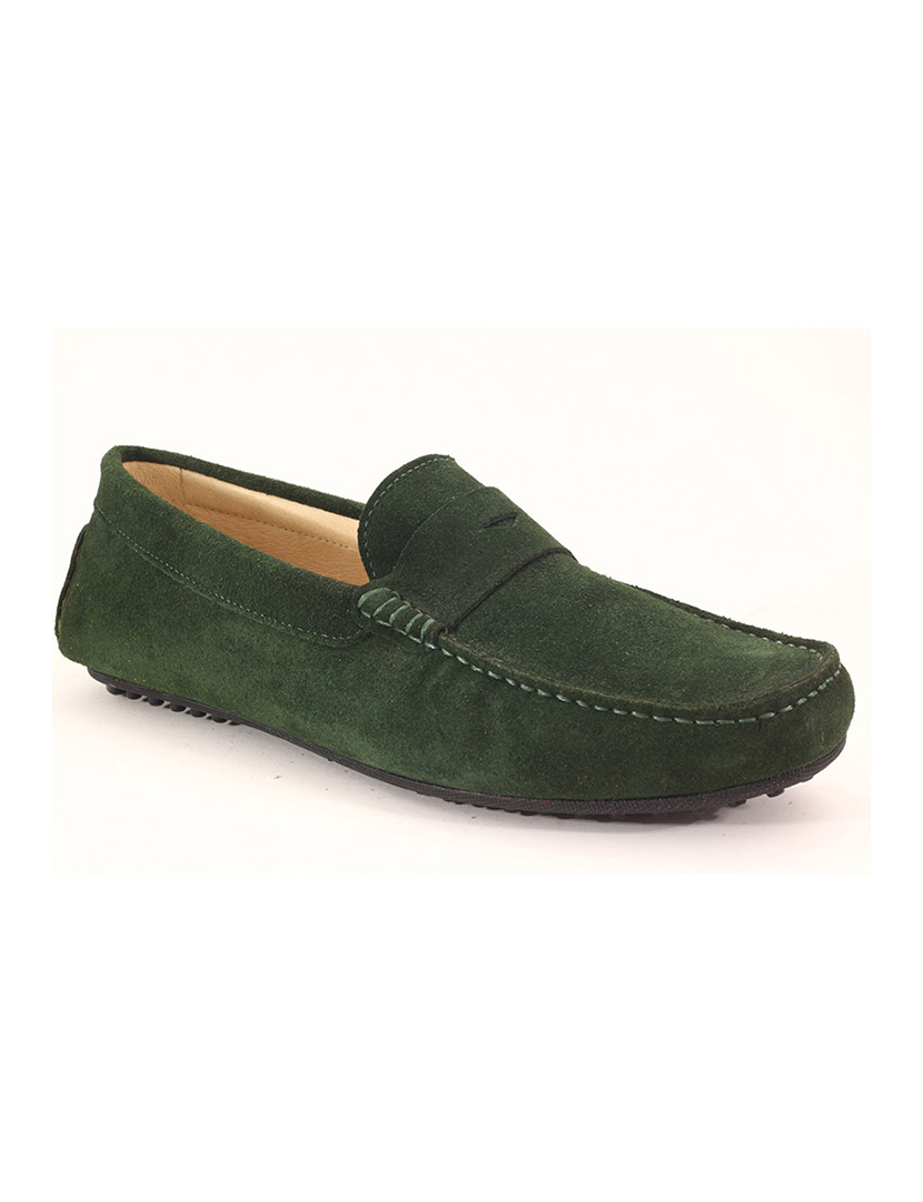 Mocassins Homem Verde