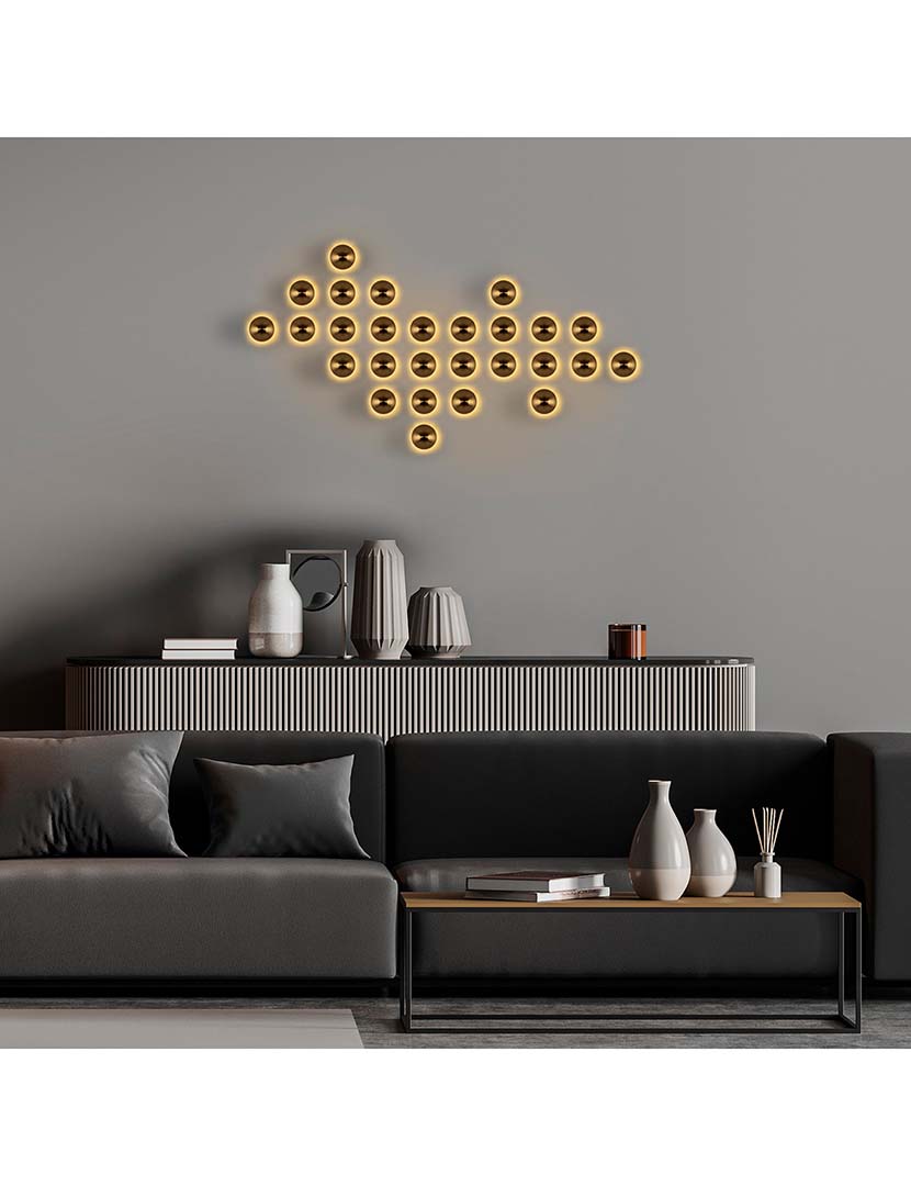 Candeeiro Parede Fungal 13360