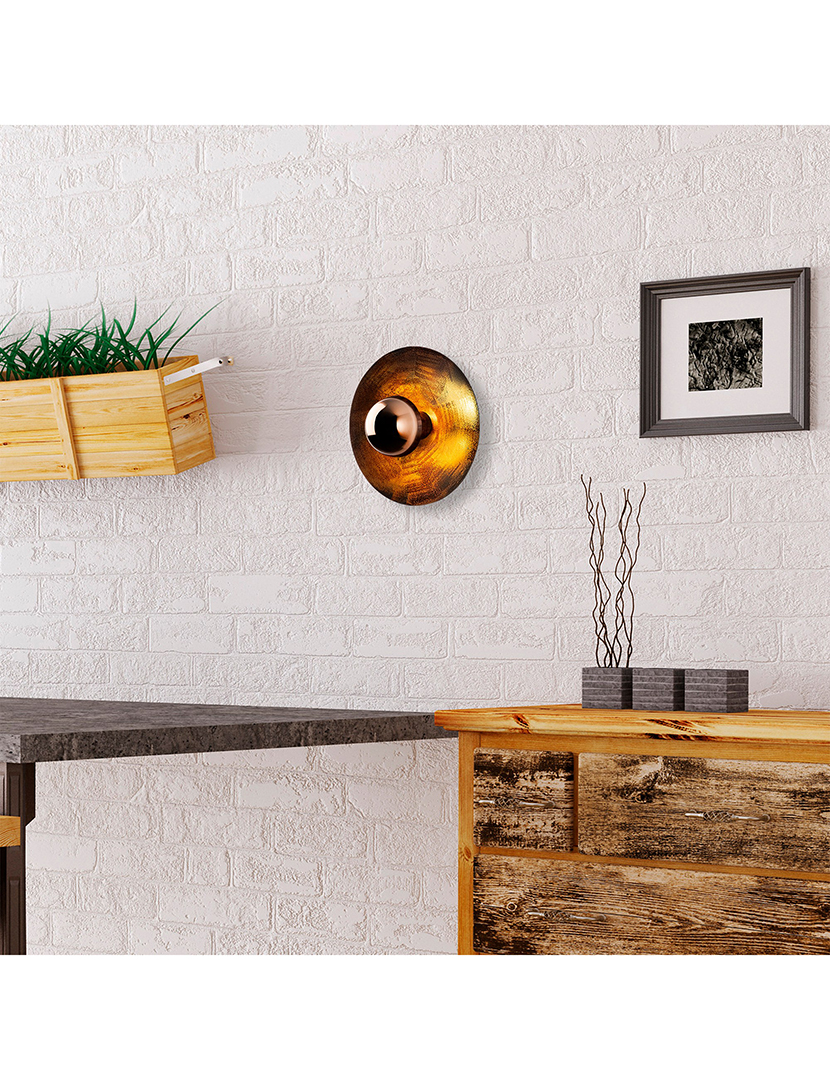 Candeeiro Parede Kurt 13350