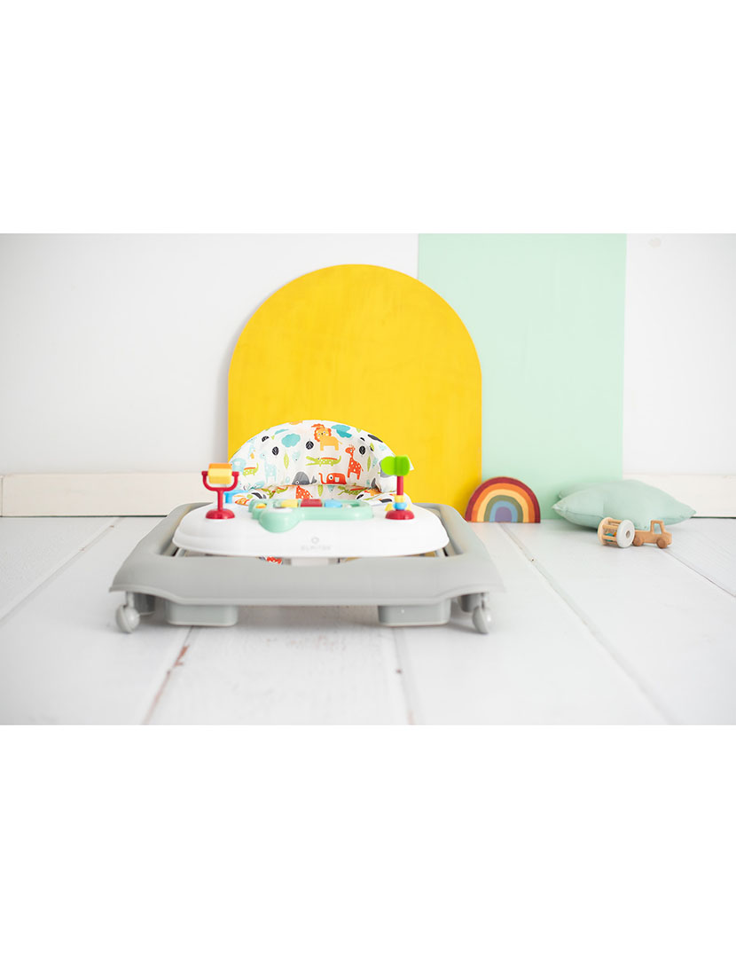 Andador Com Bandeja de Atividades Azul