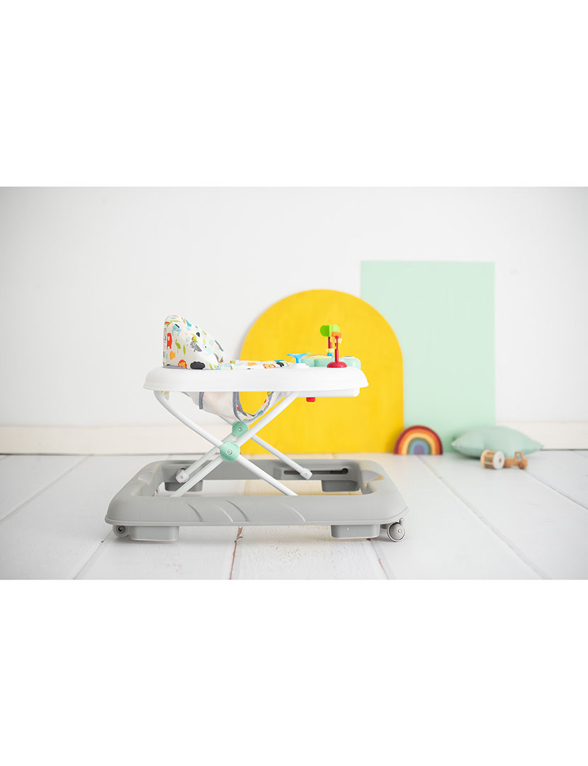 Andador Com Bandeja de Atividades Azul