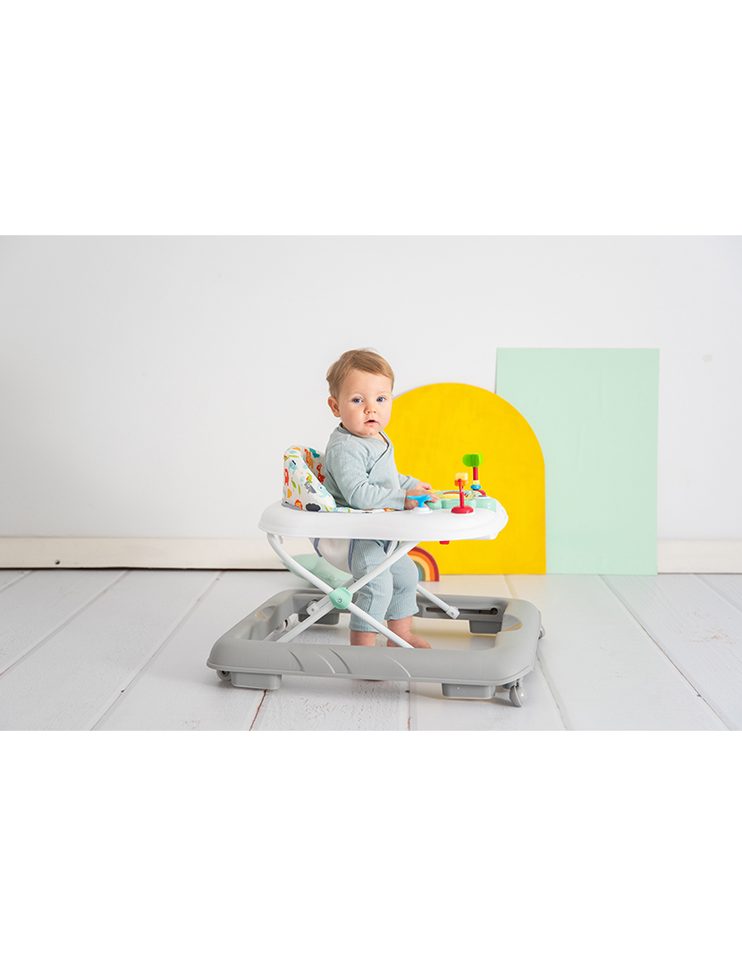 Andador Com Bandeja de Atividades Azul