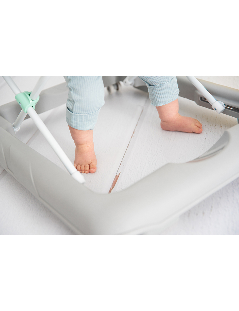 Andador Com Bandeja de Atividades Azul