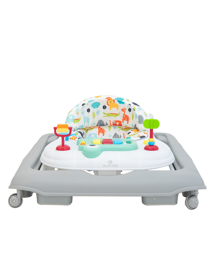 Andador Com Bandeja de Atividades Azul