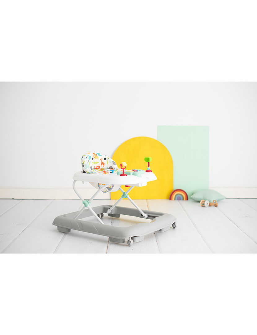 Andador Com Bandeja de Atividades Azul