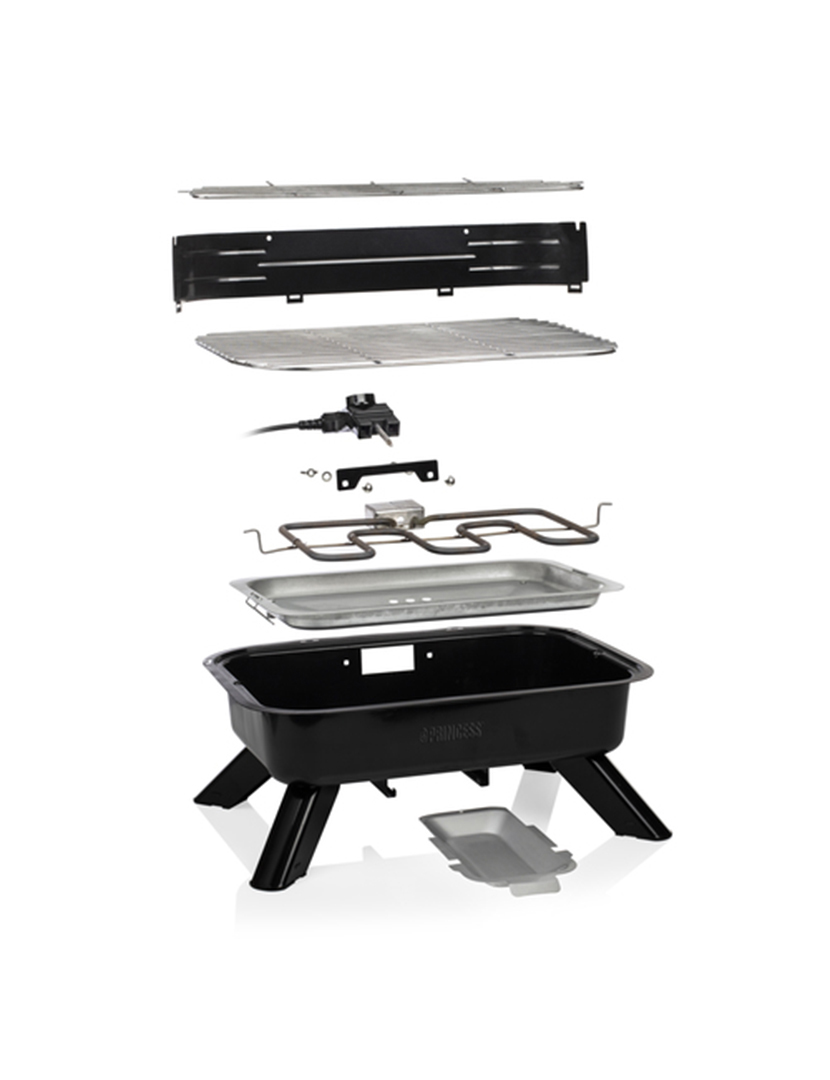 Grelhador Multifunções Electrico/Carvão