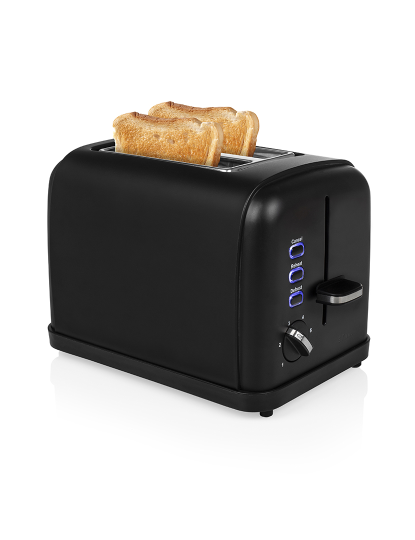 Torradeira 2 Fendas Inox Preto