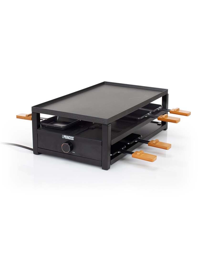 Raclette 8 Aço Preto