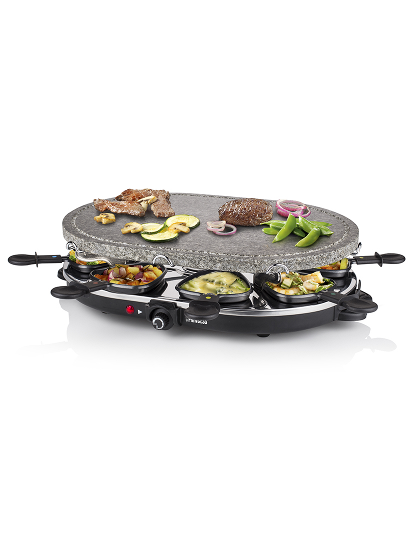 Raclette 8 Oval Pedra Grill Party 