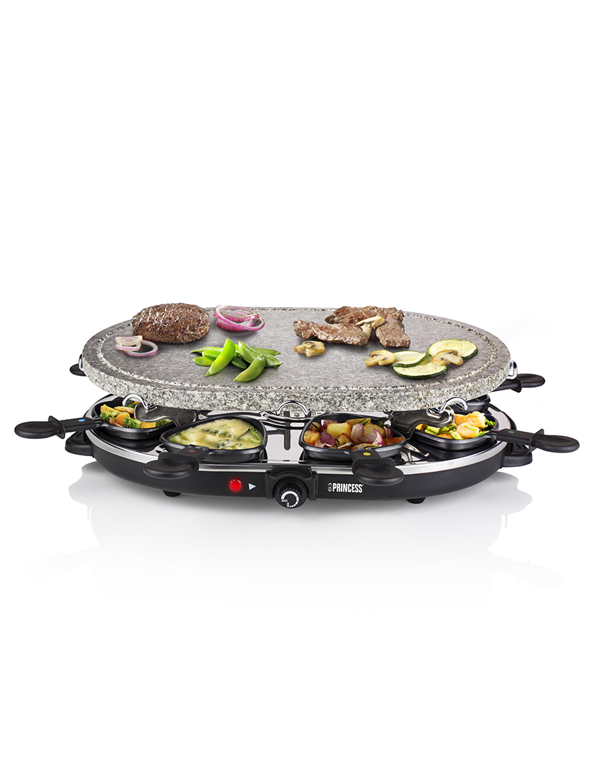 Raclette 8 Oval Pedra Grill Party 
