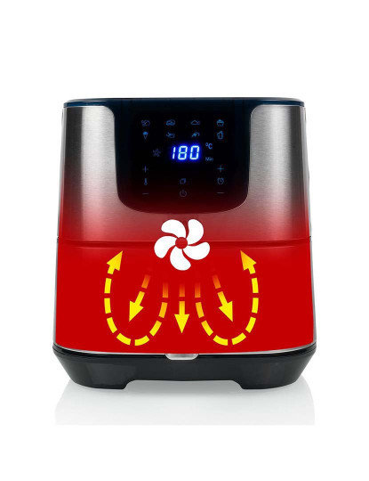 Air Fryer Deluxe XXL 5,5L Inox