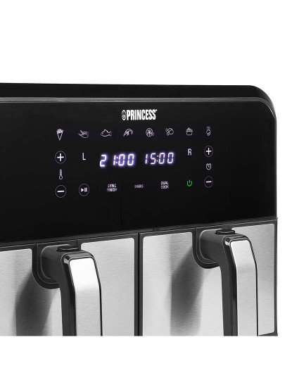 Air Fryer Dupla 8L Inox