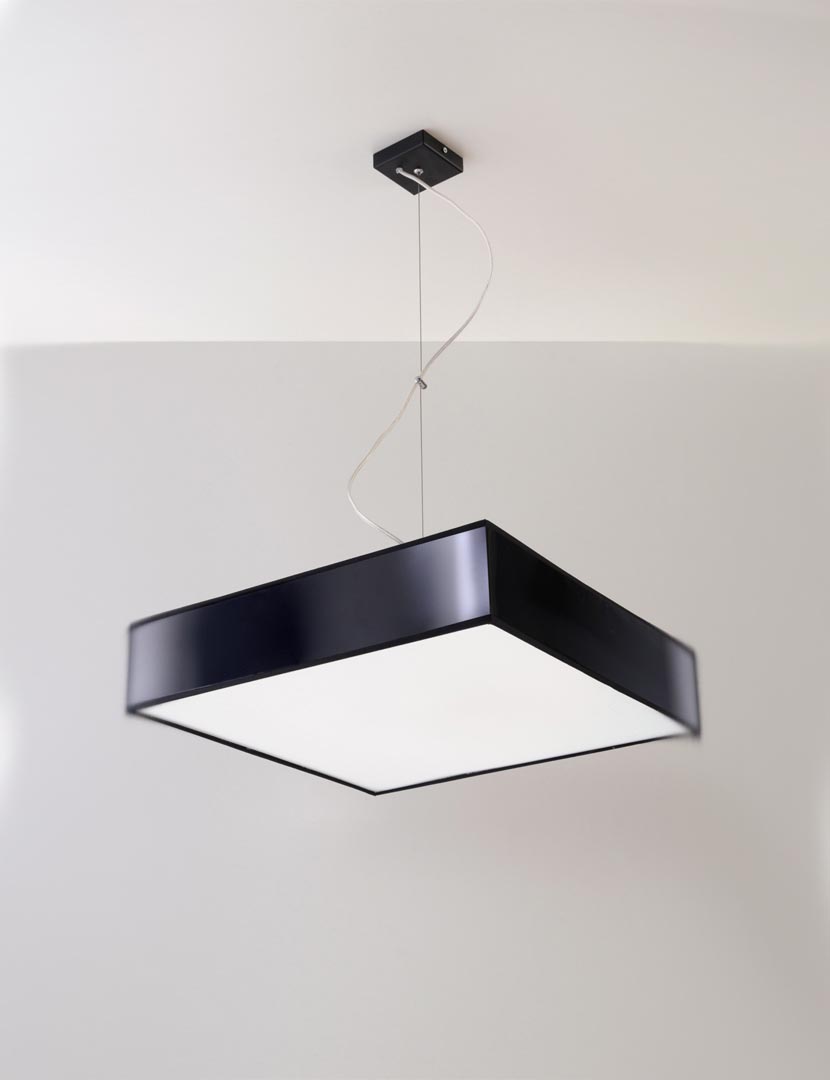 Candeeiro Suspenso Mitra 45 Preto